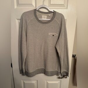 Billy Reid Elbow Patch Knit Sweater